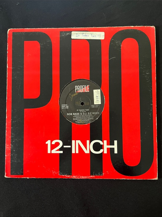 Other - ROB BASE & D.J. E-Z ROCK "It Takes Two" Vinyl Record